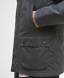 Thumbnail 7 of Barbour Men's Ambleside Wax Jacket - Grey/Tartan