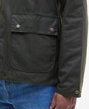 Thumbnail 9 of Barbour Men's Short Bedale Wax Jacket - Fern