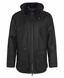Thumbnail 1 of Barbour Men's Re-Engineered Beaufort Waxed Jacket - Black