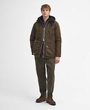 Thumbnail 3 of Barbour Men's Re-Engineered Beaufort Waxed Jacket - Beech