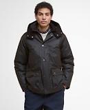 Thumbnail 2 of Barbour Men's Modern Beaufort Waxed Jacket - Dark Brown/Midnight Oak