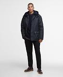 Thumbnail 3 of Barbour Men's Modern Beaufort Waxed Jacket - Navy/Midnight Oak