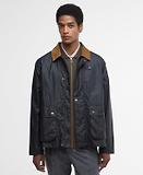 Thumbnail 2 of Barbour Men's Modern Bedale Wax Jacket - Royal Navy/Highland Loch