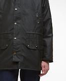 Thumbnail 7 of Barbour Men's Reel Waxed Parka - Sage