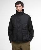 Thumbnail 2 of Barbour Men's Re-Engineered Utility Bedale Wax Jacket - Black