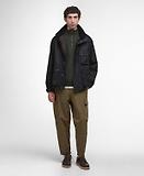 Thumbnail 3 of Barbour Men's Re-Engineered Utility Bedale Wax Jacket - Black
