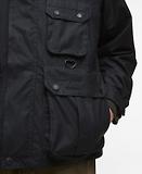 Thumbnail 7 of Barbour Men's Re-Engineered Utility Bedale Wax Jacket - Black