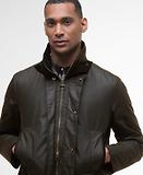 Thumbnail 5 of Barbour Men's Modern Border Wax Jacket - Dark Brown