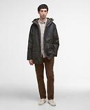 Thumbnail 3 of Barbour Men's Bedale Wax Parka - Olive