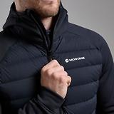 Thumbnail 5 of Montane Men's Composite Hooded Down Jacket - Black