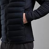 Thumbnail 6 of Montane Men's Composite Hooded Down Jacket - Black