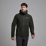 Thumbnail 2 of Montane Men's Tenacity XT Hooded Softshell Jacket - Oak Green