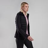 Thumbnail 4 of Montane Women's Composite Hooded Down Jacket - Black