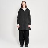 Thumbnail 3 of Stutterheim Women's Mosebacke Lightweight Patch Raincoat - Matte Black