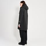 Thumbnail 5 of Stutterheim Women's Mosebacke Lightweight Patch Raincoat - Matte Black