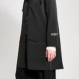 Thumbnail 7 of Stutterheim Women's Mosebacke Lightweight Patch Raincoat - Matte Black