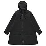 Thumbnail 1 of Stutterheim Women's Mosebacke Lightweight Patch Raincoat - Matte Black