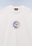 Thumbnail 7 of Napapijri Men's Phos T-Shirt - White Whisper