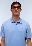 Thumbnail 2 of Napapijri Men's Hudson Polo Short Sleeve Jumper - Blue Jasper