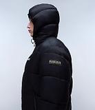 Thumbnail 5 of Napapijri Men's Suomi Hooded Puffer Jacket - Black