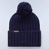 Thumbnail 3 of Napapijri Men's Semiury Bobble Beanie - Blue Marine