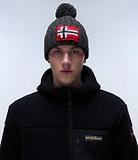 Thumbnail 2 of Napapijri Men's Semiury Bobble Beanie - Dark Grey