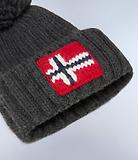 Thumbnail 4 of Napapijri Men's Semiury Bobble Beanie - Dark Grey