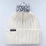 Thumbnail 3 of Napapijri Women's Semiury Bobble Beanie - White Heron