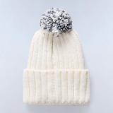 Thumbnail 2 of Napapijri Women's Semiury Bobble Beanie - Beige Dimity