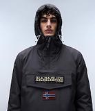 Thumbnail 3 of Napapijri Men's Rainforest Winter Anorak Jacket - Dark Grey