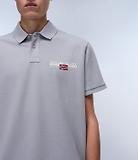 Thumbnail 5 of Napapijri Men's Aylmer Short Sleeve Polo Shirt - Ultimate Grey