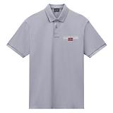 Thumbnail 1 of Napapijri Men's Aylmer Short Sleeve Polo Shirt - Ultimate Grey