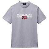 Thumbnail 1 of Napapijri Men's Aylmer Short Sleeve T-Shirt - Ultimate Grey