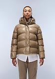 Thumbnail 4 of Napapijri Women's Glane High Shine Puffer Jacket - Fallen Rock