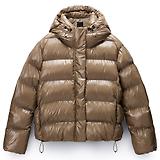 Thumbnail 1 of Napapijri Women's Glane High Shine Puffer Jacket - Fallen Rock