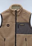 Thumbnail 7 of Napapijri Men's Yupik Curly Fleece Gilet - Multi