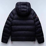 Thumbnail 2 of Napapijri Men's Moesa Hooded Puffer Jacket - Blue Marine