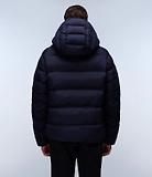 Thumbnail 9 of Napapijri Men's Moesa Hooded Puffer Jacket - Blue Marine