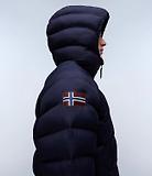 Thumbnail 10 of Napapijri Men's Moesa Hooded Puffer Jacket - Blue Marine