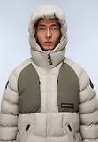 Thumbnail 2 of Napapijri Men's Moesa Hooded Puffer Jacket - Will Gray