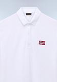 Thumbnail 6 of Napapijri Men's Ebea Short Sleeve Polo Shirt - Bright White