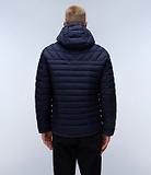 Thumbnail 5 of Napapijri Men's Lapaz Hooded Puffer Jacket - Blue Marine