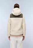 Thumbnail 5 of Napapijri Women's Yupik Original Hooded Curly Fleece - Beige Dimity