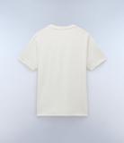 Thumbnail 2 of Napapijri Men's Vanni Short Sleeve T-Shirt - White Heron