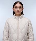 Thumbnail 3 of Napapijri Women's Belle Short Quilted Jacket - Beige Silver
