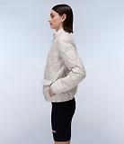 Thumbnail 6 of Napapijri Women's Belle Short Quilted Jacket - Beige Silver