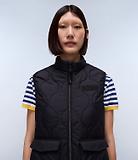 Thumbnail 3 of Napapijri Women's Belle Short Quilted Vest - Black Beauty
