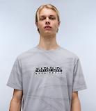 Thumbnail 3 of Napapijri Men's Cellini Short Sleeve T-Shirt - Grey