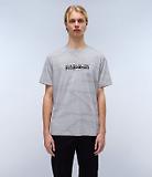 Thumbnail 4 of Napapijri Men's Cellini Short Sleeve T-Shirt - Grey