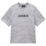 Thumbnail 1 of Napapijri Men's Cellini Short Sleeve T-Shirt - Grey